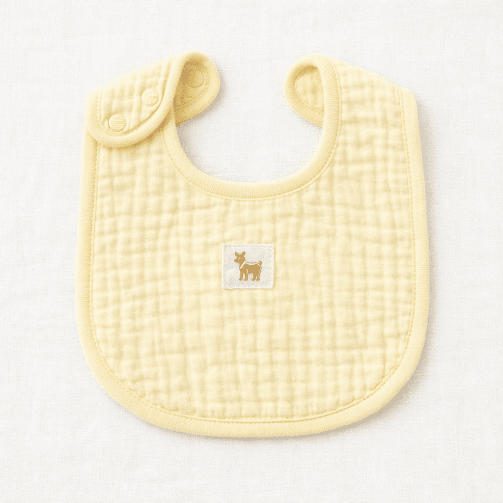 6중 거즈 턱받이